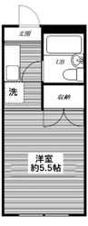 コーポ晴の物件間取画像